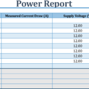 Power Report MAS