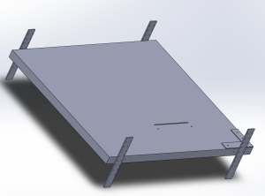 Figure 4. Aluminum Surface Table Assembled