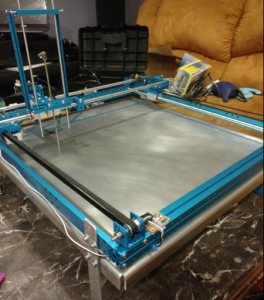 Figure 5. Aluminum Surface Table Manufactured