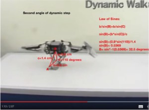 TITRUS Second step of dynamic walk