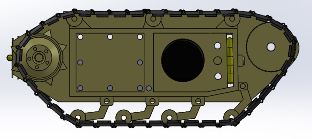 Figure 12 - Model Version of Suspension Wheels