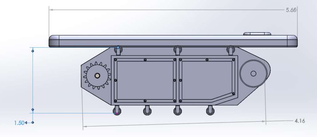 Figure 2- Phone of Top of Goliath Side View