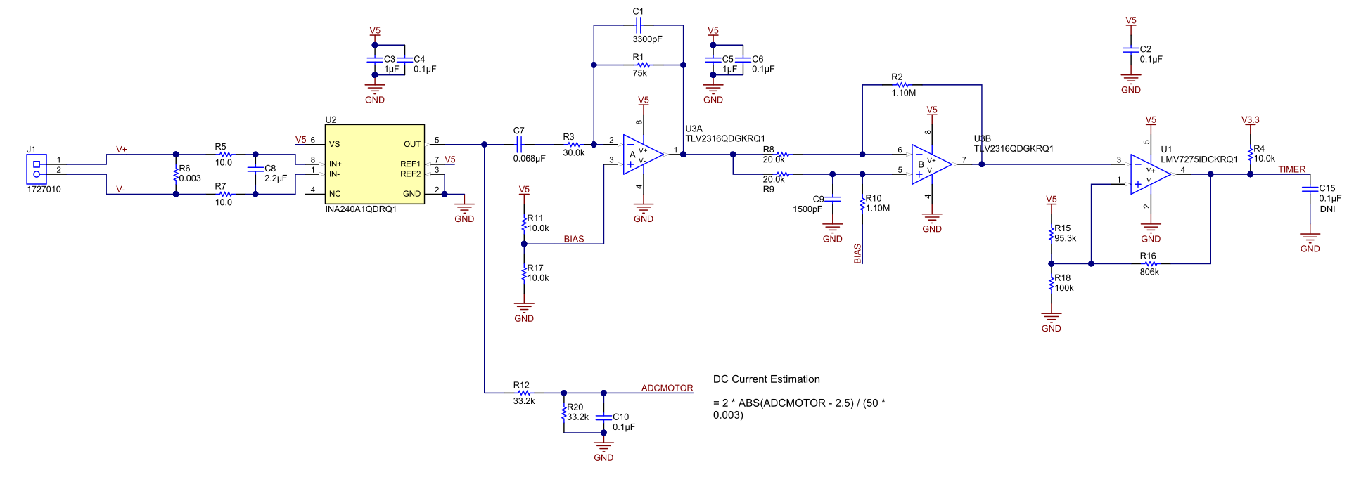 Figure 2 - TI Circuit Diagram